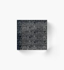 Transformers Throw Pillows Acrylic Block