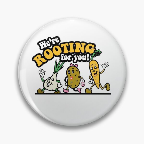 Item preview, We're Rooting for You Vegetables Gardening designed and sold by Designs by Jessie.