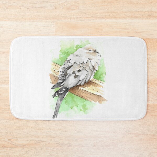 Item preview, Watercolor Mourning Dove Bird designed and sold by BlackGoatPrints.