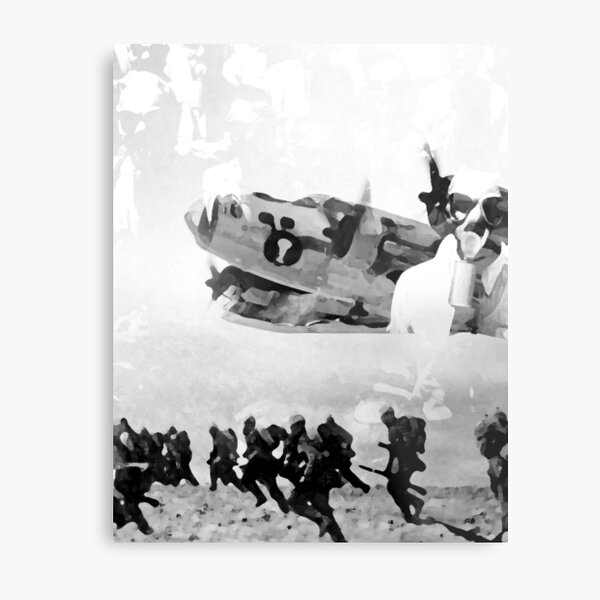 The Battle Metal Print