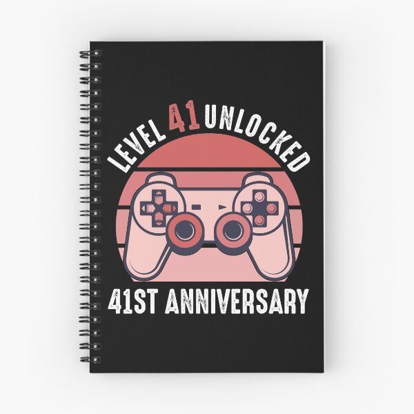 Item preview, Level 41 Unlocked 41st Anniversary Gamer designed and sold by RandomStuffShop.
