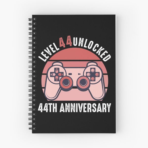Item preview, Level 44 Unlocked 44th Anniversary Gamer designed and sold by RandomStuffShop.