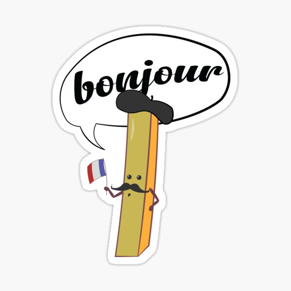 "French Fry - Funny Kawaii French Fry" Sticker for Sale by CoolSkin