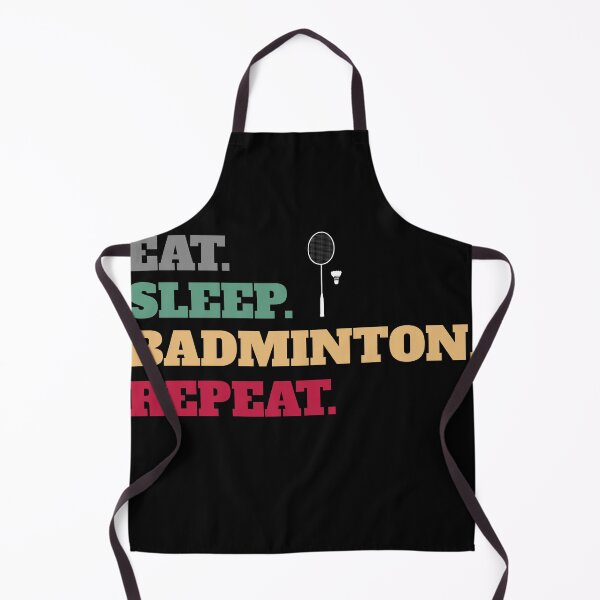 Item preview, Eat Sleep Badminton Repeat designed and sold by Salvadax.