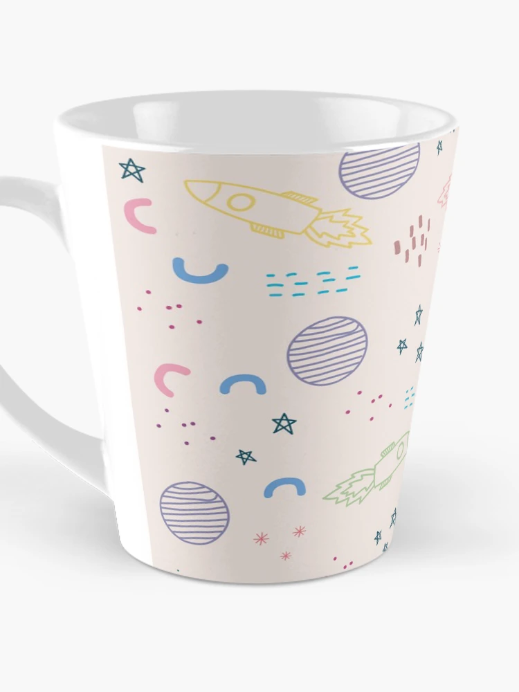 Thumbnail 3 of 4, Coffee Mug, Pink Rockets designed and sold by ArtCity Designs.