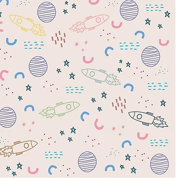 Artwork thumbnail, Pink Rockets by ArtCity Designs