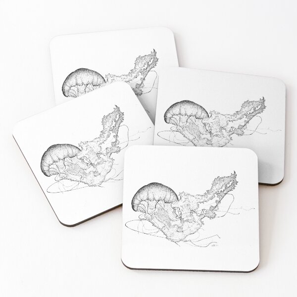 Item preview, Jellyfish - Pen and ink artwork  designed and sold by Adam Bartosik.