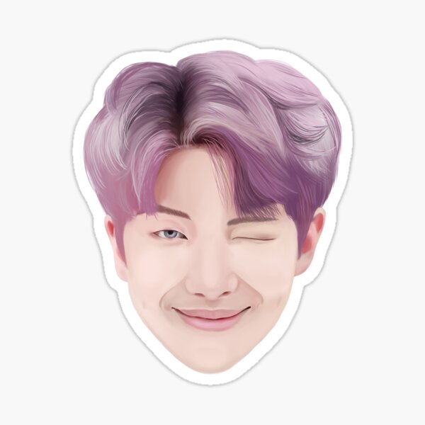 Lila Haar Namjoon Geschenke Merchandise Redbubble