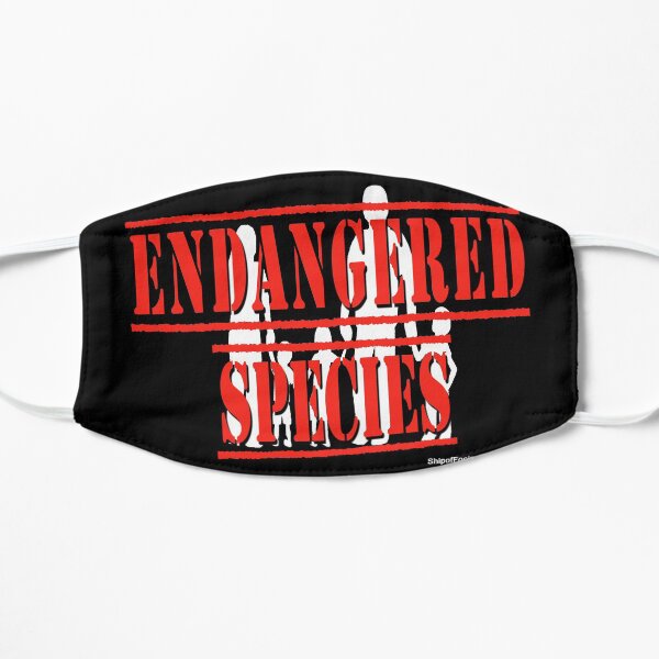 Endangered Species Flat Mask