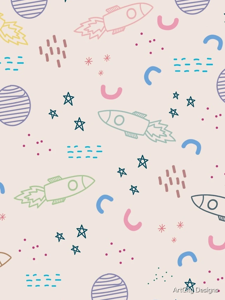 Thumbnail 4 of 4, Samsung Galaxy Phone Case, Pink Rockets designed and sold by ArtCity Designs.