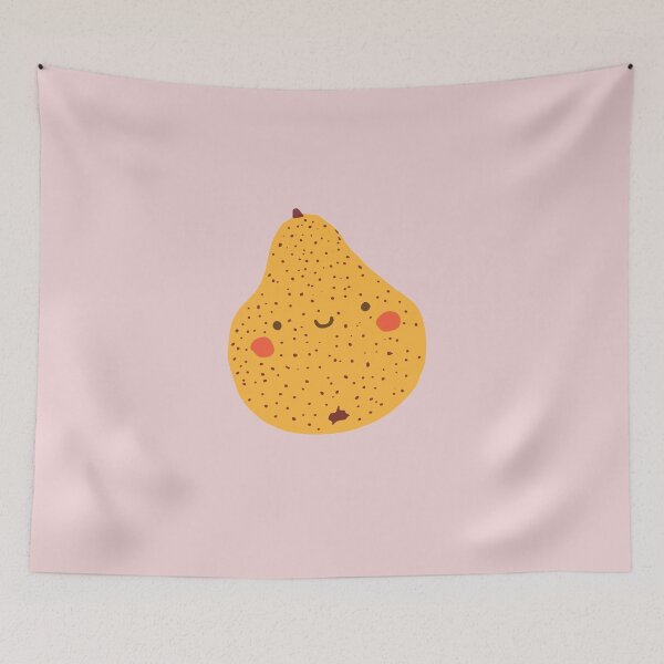 Item preview, Pear. Cute fruit in Flat, minimalistic style designed and sold by annetc-designs.