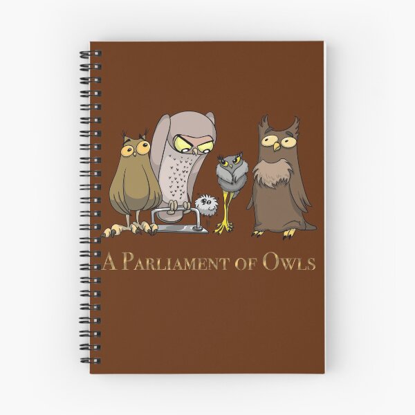 Item preview, A Group of Owls is called a Parliament of Owls designed and sold by RJKpoyp.