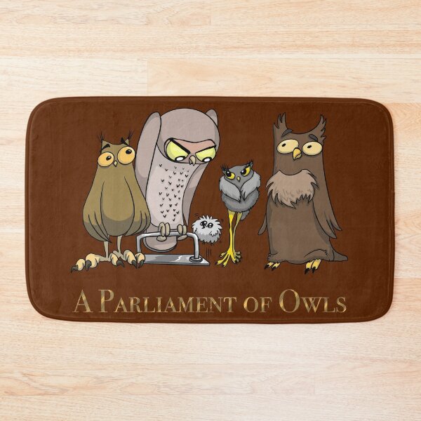 Item preview, A Group of Owls is called a Parliament of Owls designed and sold by RJKpoyp.