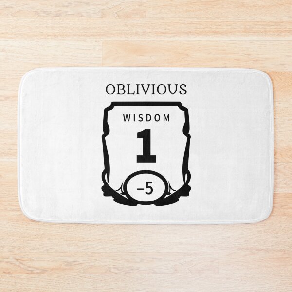 Item preview, Wisdom Is My Dump Stat designed and sold by princesnoozy.