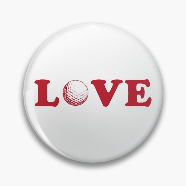 Item preview, I Love Golf Red designed and sold by cmd-art.