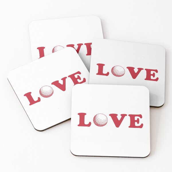 Item preview, I Love Golf Red designed and sold by cmd-art.