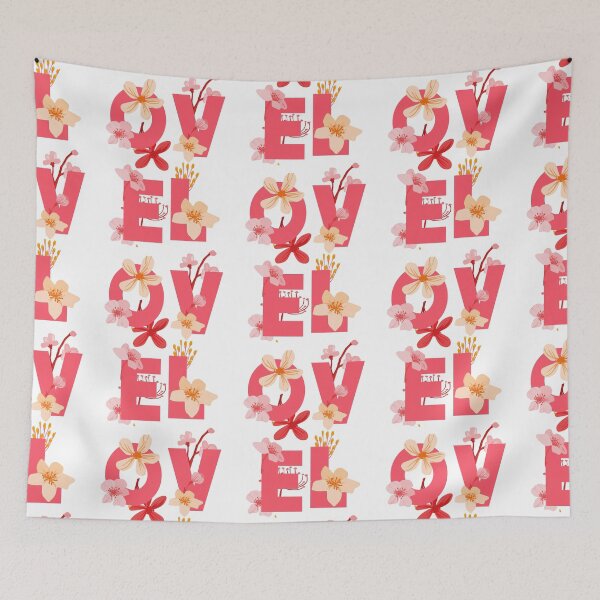 Item preview, Love Floral Layer Pattern designed and sold by Style2Vie.