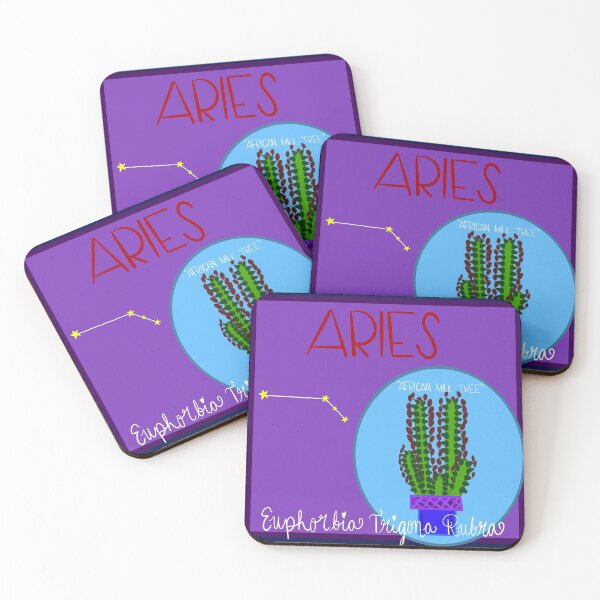 Item preview, Aries Zodiac Sign Houseplant designed and sold by VibrantByNature.