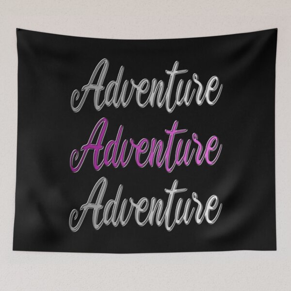 Item preview, Adventure Adventure Retro Pink designed and sold by AOCreativeProd.