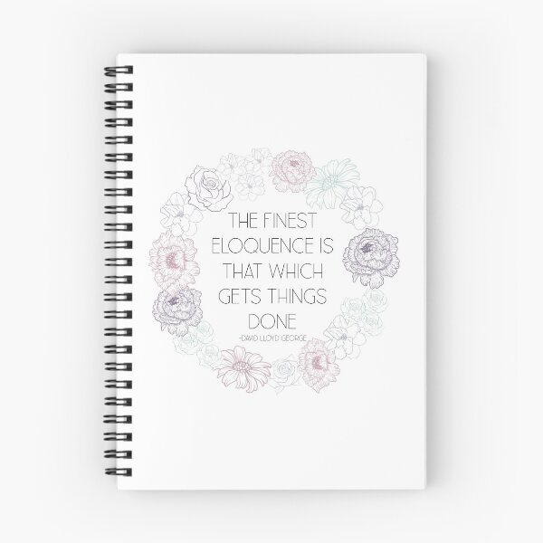 Item preview, Finest eloquence quote in flower circle designed and sold by gracecotton99.