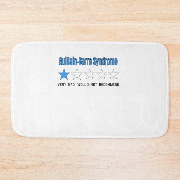 Item preview, Guillain-Barre Syndrome Very Bad Would Not Recommend One Star Rating designed and sold by NadzeyaD.