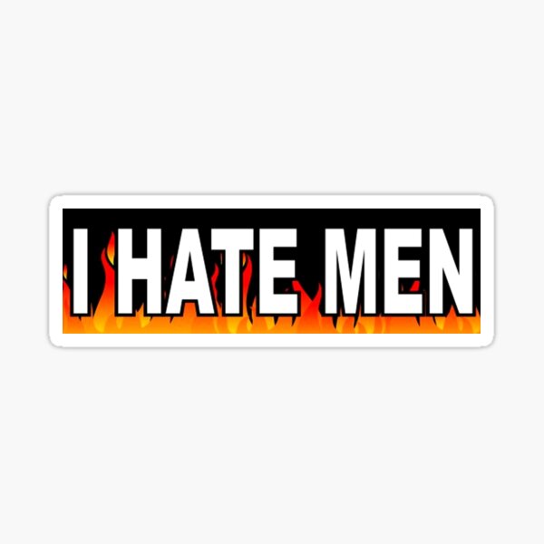 Item preview, I HATE MEN designed and sold by I-Eat-Glue.