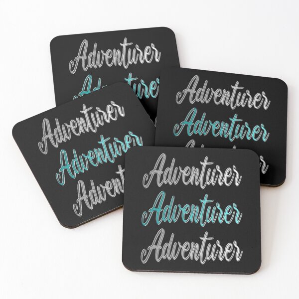 Item preview, Adventurer Adventurer Retro Turquoise designed and sold by AOCreativeProd.