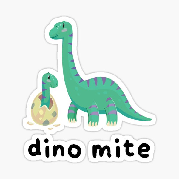 Dino Mate Sticker