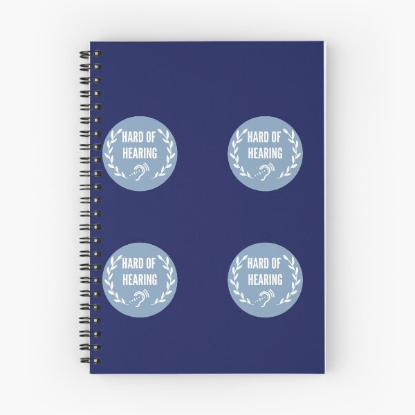 Item preview, I Am Hard of Hearing, Hearing Impaired Baby Blue designed and sold by JessyDesigns.