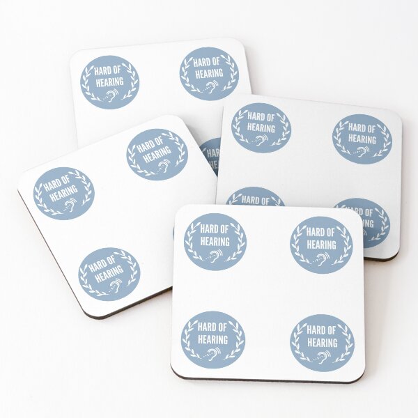 Item preview, I Am Hard of Hearing, Hearing Impaired Baby Blue designed and sold by JessyDesigns.