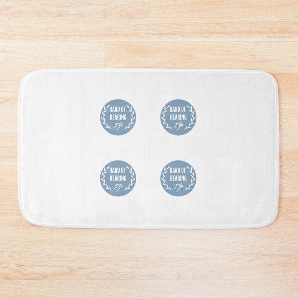 Item preview, I Am Hard of Hearing, Hearing Impaired Baby Blue designed and sold by JessyDesigns.