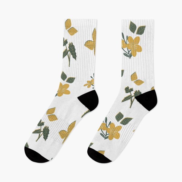 Item preview, Vintage Yellow Flowers designed and sold by MyasMakings.
