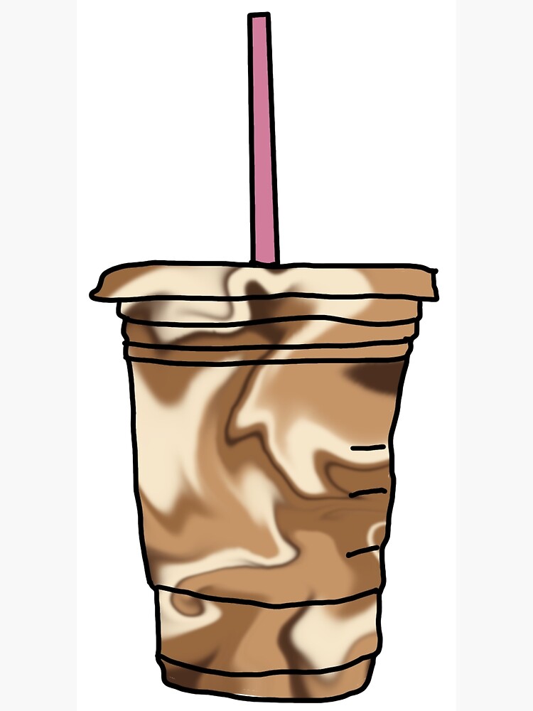 iced coffee Sticker for Sale by ahp00