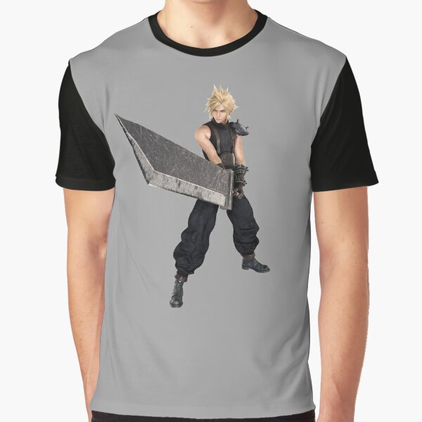 Final Fantasy VII Remake Cloud Portrait Kids T-Shirt for Sale by