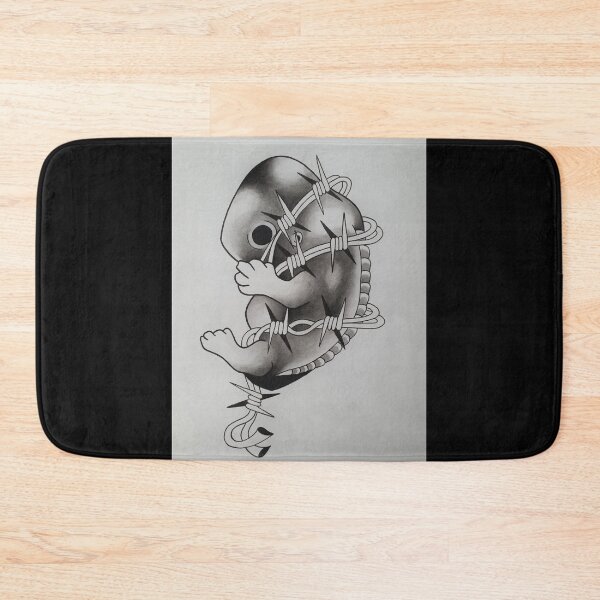 Item preview, Barbed Wire Fetus Tattoo designed and sold by Fryderyk  Neymann.