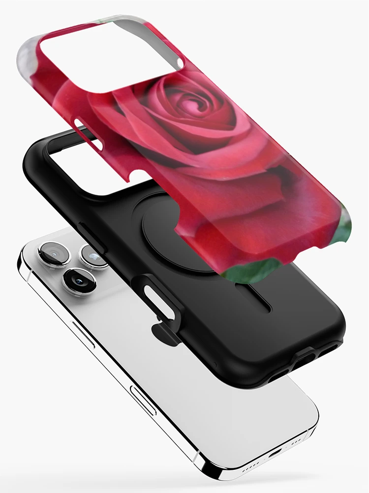 Thumbnail 2 of 4, iPhone Case, Three Red Roses designed and sold by Vicki Spindler (VHS Photography).