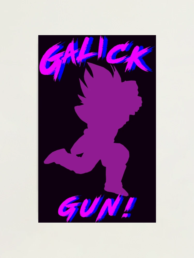 Vegeta's Galick Gun Explained 