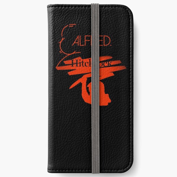 Alfred Hitchcock Psycho Assassin (Black Version) iPhone Wallet