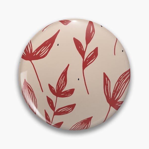 Aperçu de l'œuvre Motif floral rouge créée et vendue par luisaatt.