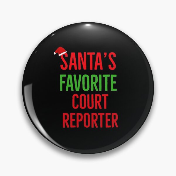 Item preview, Santas Favorite Court Reporter designed and sold by AwesomeWorld1.