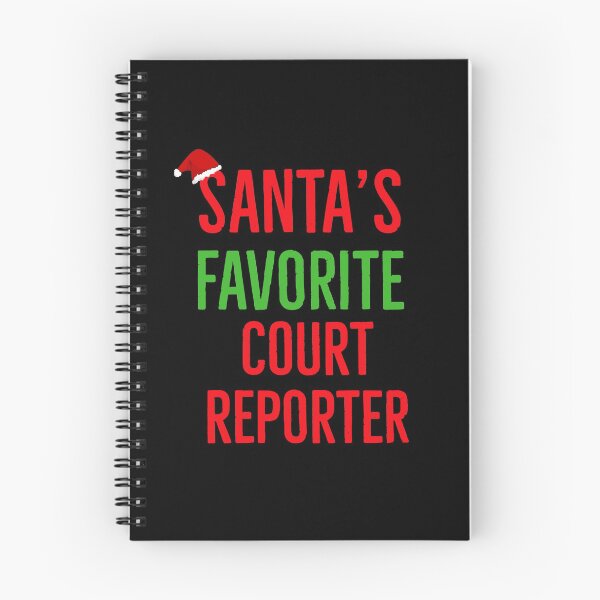 Item preview, Santas Favorite Court Reporter designed and sold by AwesomeWorld1.
