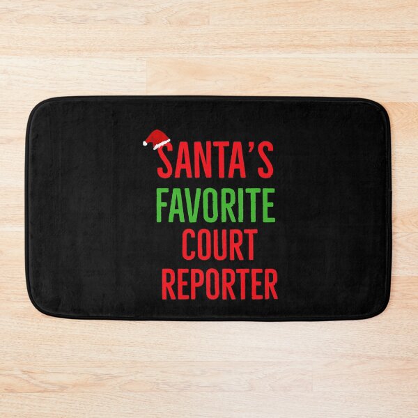 Item preview, Santas Favorite Court Reporter designed and sold by AwesomeWorld1.