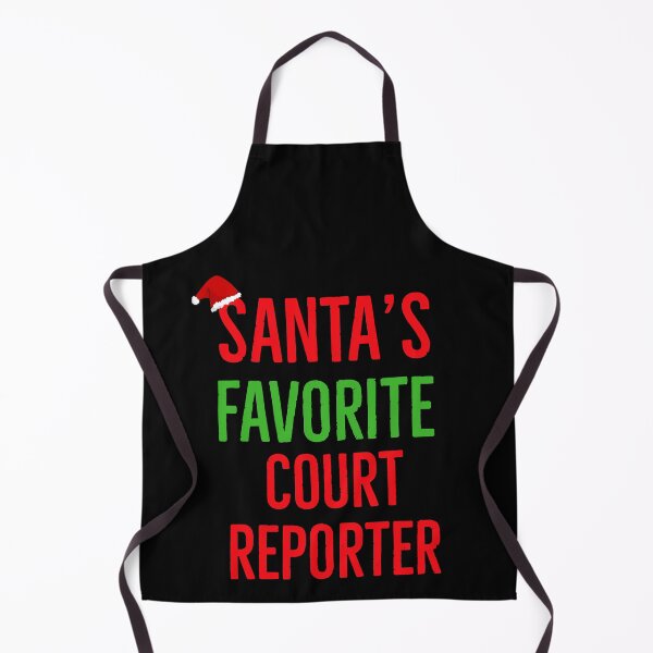 Item preview, Santas Favorite Court Reporter designed and sold by AwesomeWorld1.