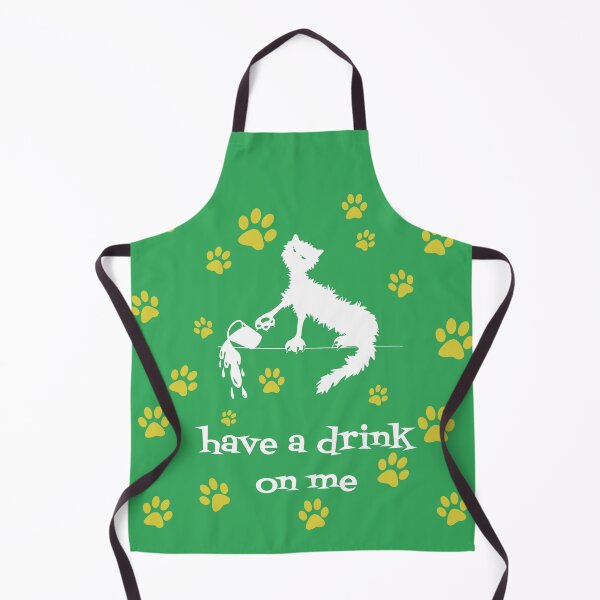 Item preview, Naughty Kitty have a drink on me designed and sold by tigerr.