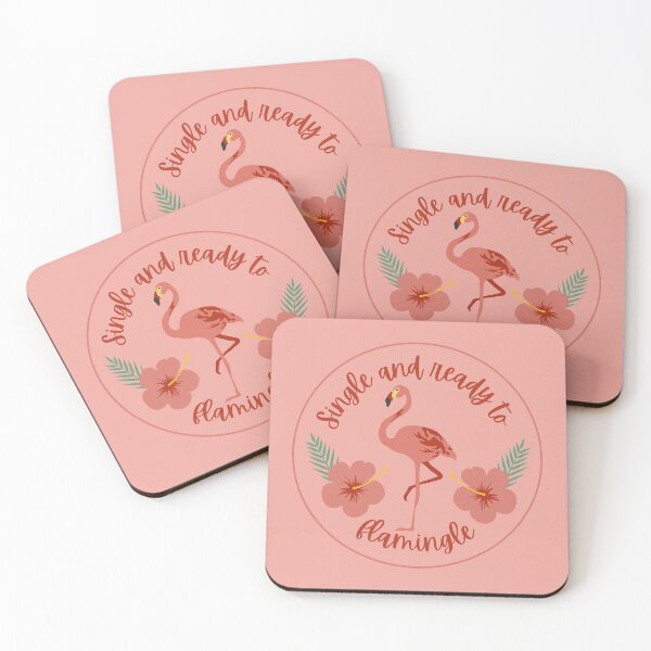 Item preview, Single and Ready to Flamingle Flamingo designed and sold by TipToppity.