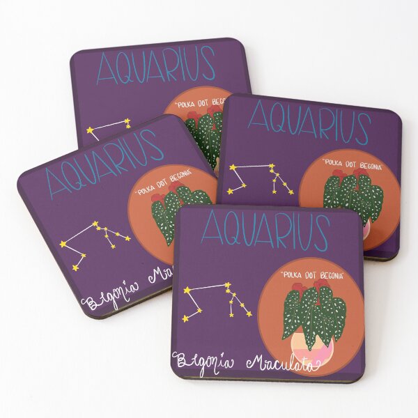 Item preview, Aquarius Zodiac Sign Houseplant designed and sold by VibrantByNature.