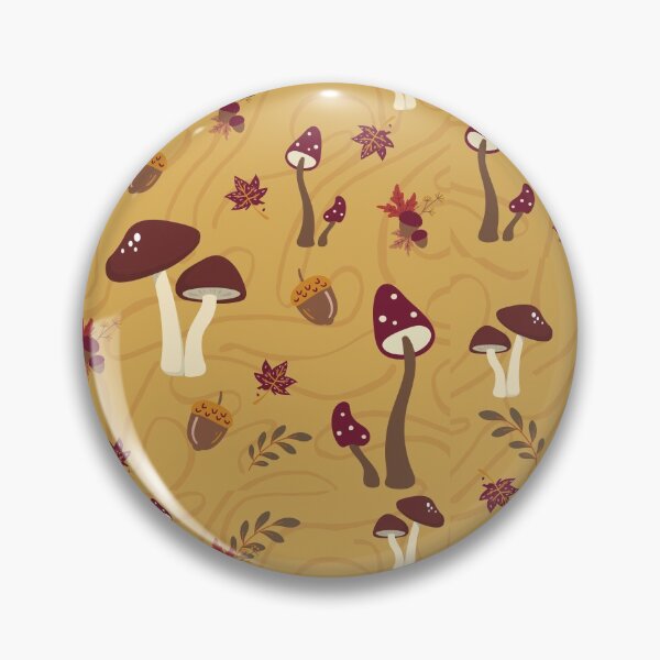 Item preview, Warm shrooms and acorns designed and sold by MarineTreasury.
