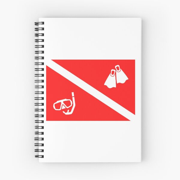 Item preview, Scuba diving flag snorkeling diver white designed and sold by daguilon.