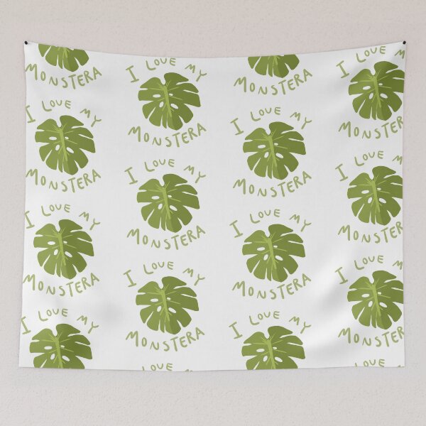 Item preview, I Love My Monstera! designed and sold by Ashley Moen.
