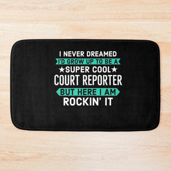 Item preview, Super Cool Court Reporter designed and sold by AwesomeWorld1.